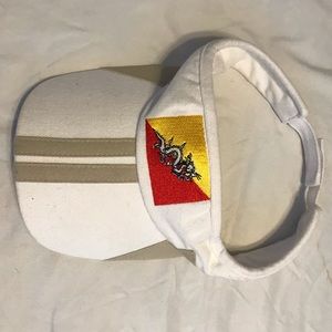 White Bhutan Visor